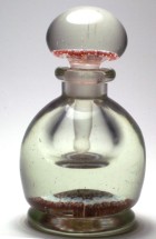Chinese Millefiori Perfume Bottle or Inkwell