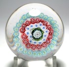 Antique Baccarat Dupont Period Miniature Concentric Millefiori Paperweight