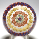 Baccarat Modern Four Row Open Concentric Millefiori Paperweight