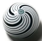 Perthshire PP70 Two Color Swirl Paperweight