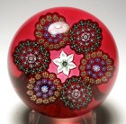 Perthshire Annual Collection 1982C Limited Edition Magnum Millefiori Garland Paperweight
