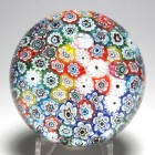 Magnum Murano Closepacked Millefiori Paperweight - probably by Ferro & Lazzarini