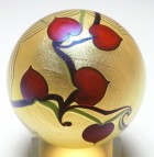 Early Orient & Flume Miniature Hearts and Vines Paperweight
