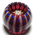 Perthshire Annual Collection 1996C Limited Edition Crown Flower Paperweight with Certificate