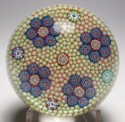 Perthshire PP195 Limited Edition Carpet Ground Paperweight with Picture Canes and Certificate