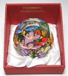 Perthshire Annual Collection 1999F Limited Edition Three Dimensional Bouquet Paperweight with Certificate & Box