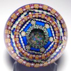 Perthshire Magnum 1976D Annual Collection Cushion Millefiori Paperweight