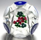 Perthshire Annual Collection 1982H Limited Edition Double Overlay Floral Bouquet Paperweight
