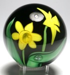 Large 1983 Orient & Flume Bruce Sillars Daffodils Paperweight