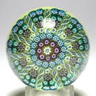 Perthshire PP2 Medium Paneled Millefiori Paperweight